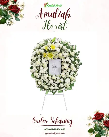 Krans Bunga Duka Jati Agung